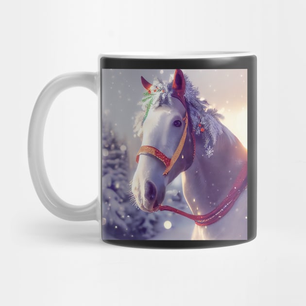 Christmas Horses Series by VISIONARTIST